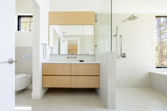 Modern Bathroom Custom Home
