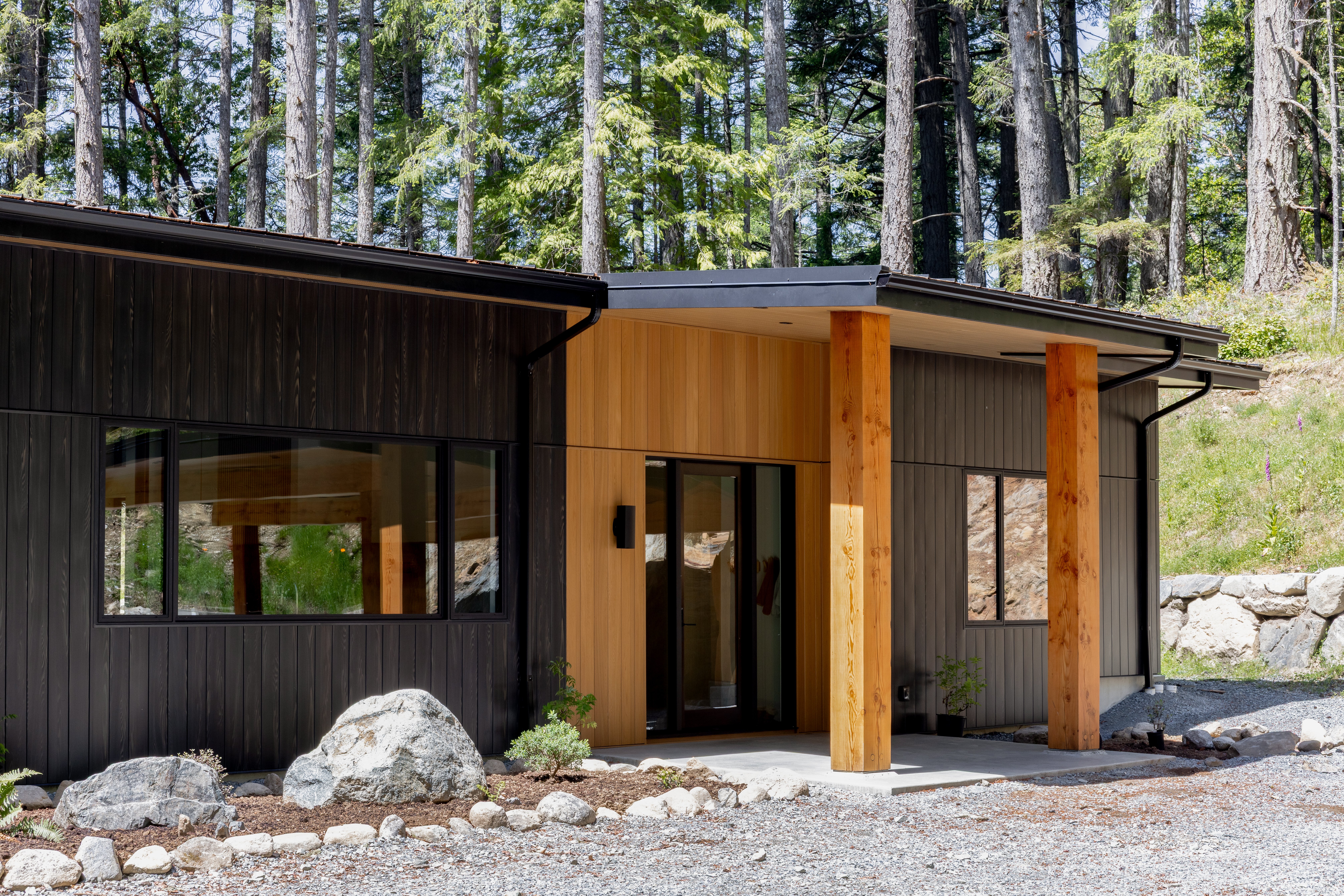 Custom home exterior design victoria bc