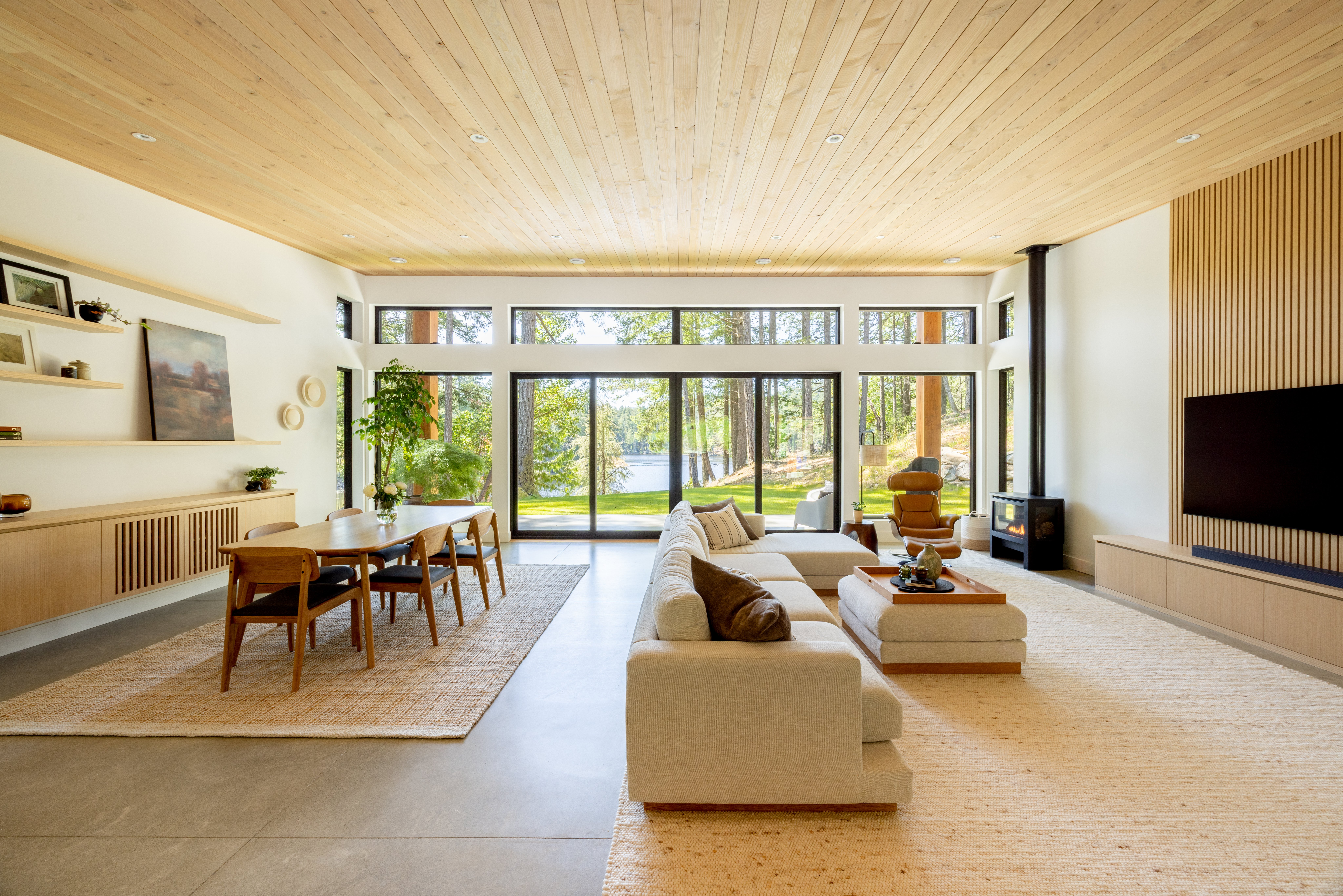 modern scandi living room design victoria bc