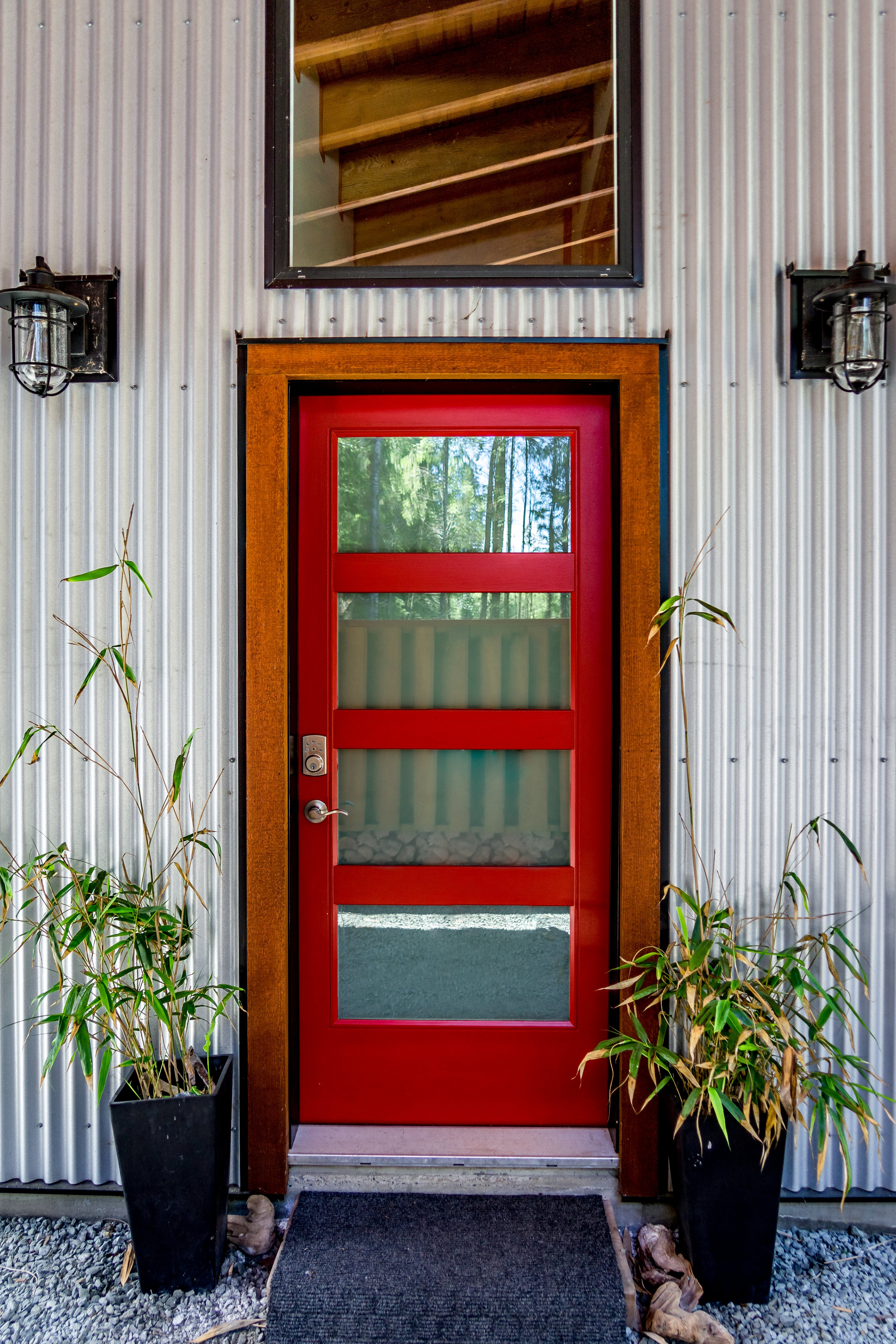 Sooke Modern Cabin Entry