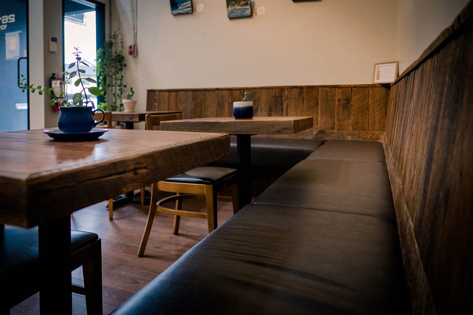 Custom Seating in Coffee Shop