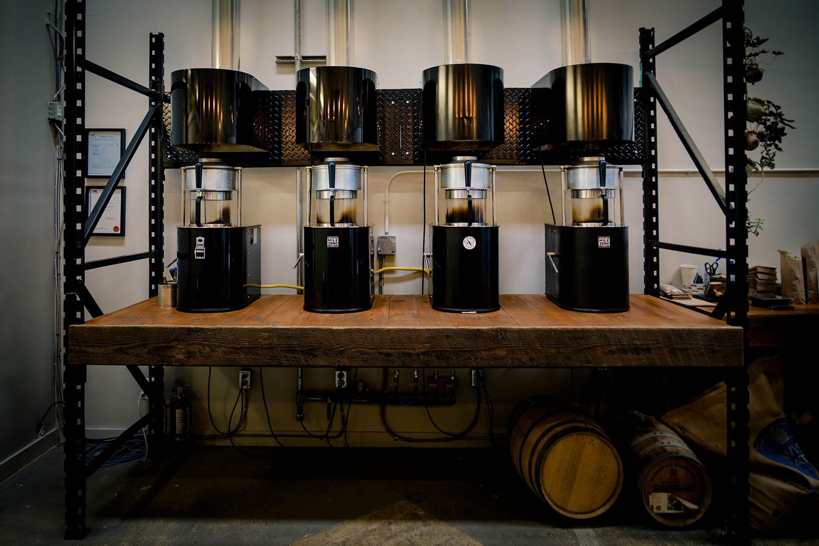 Vancouver Island Commercial Renovation - Custom Coffee Shop Appliances
