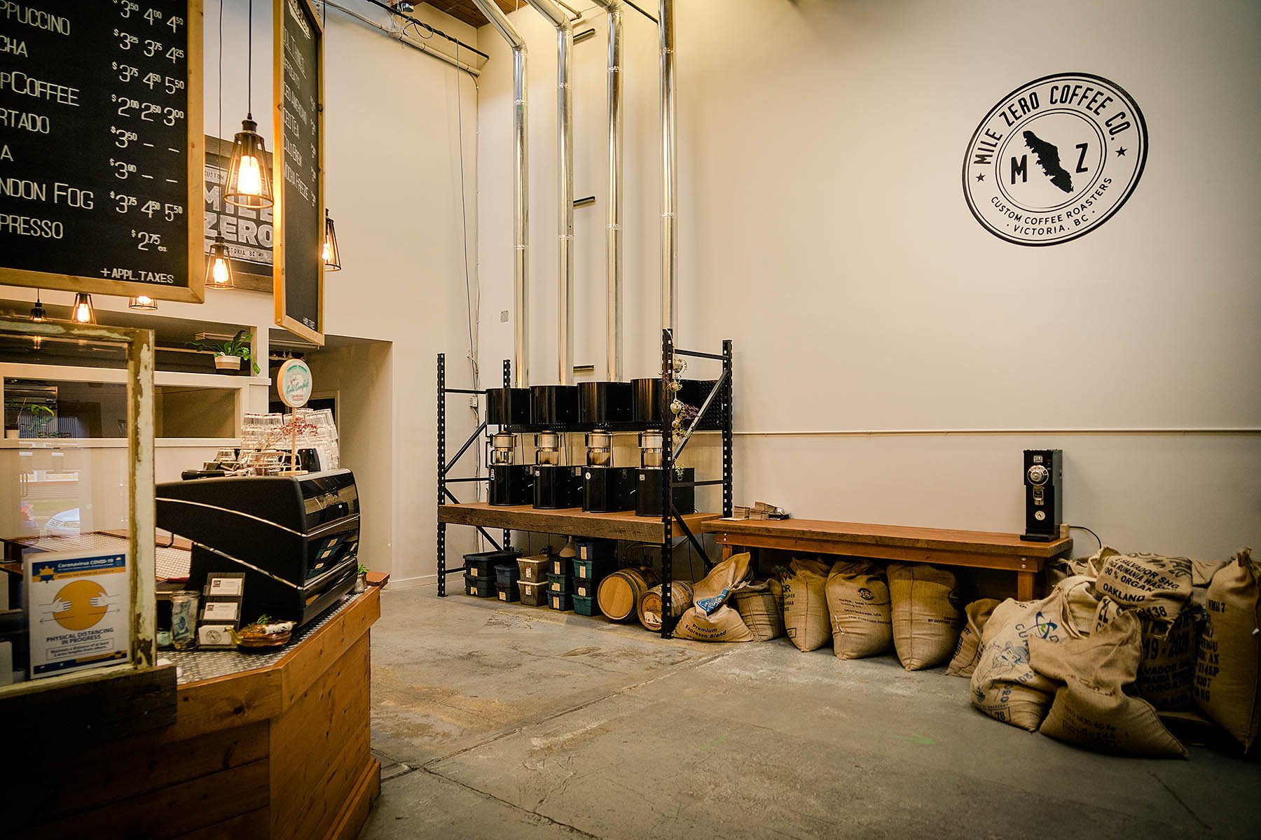 Interior Space - Mile Zero Victoria BC