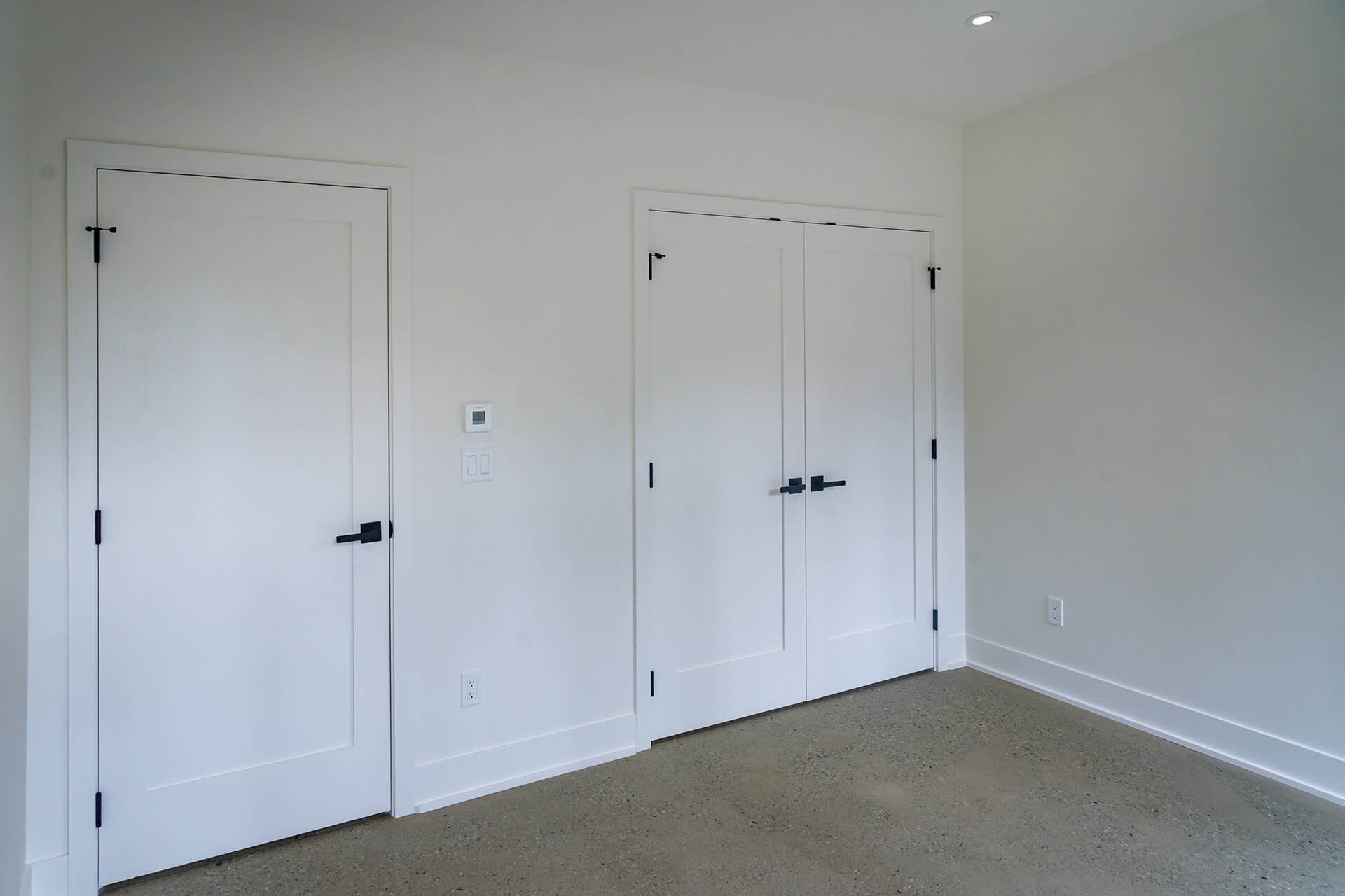 Bedroom in Custom Home