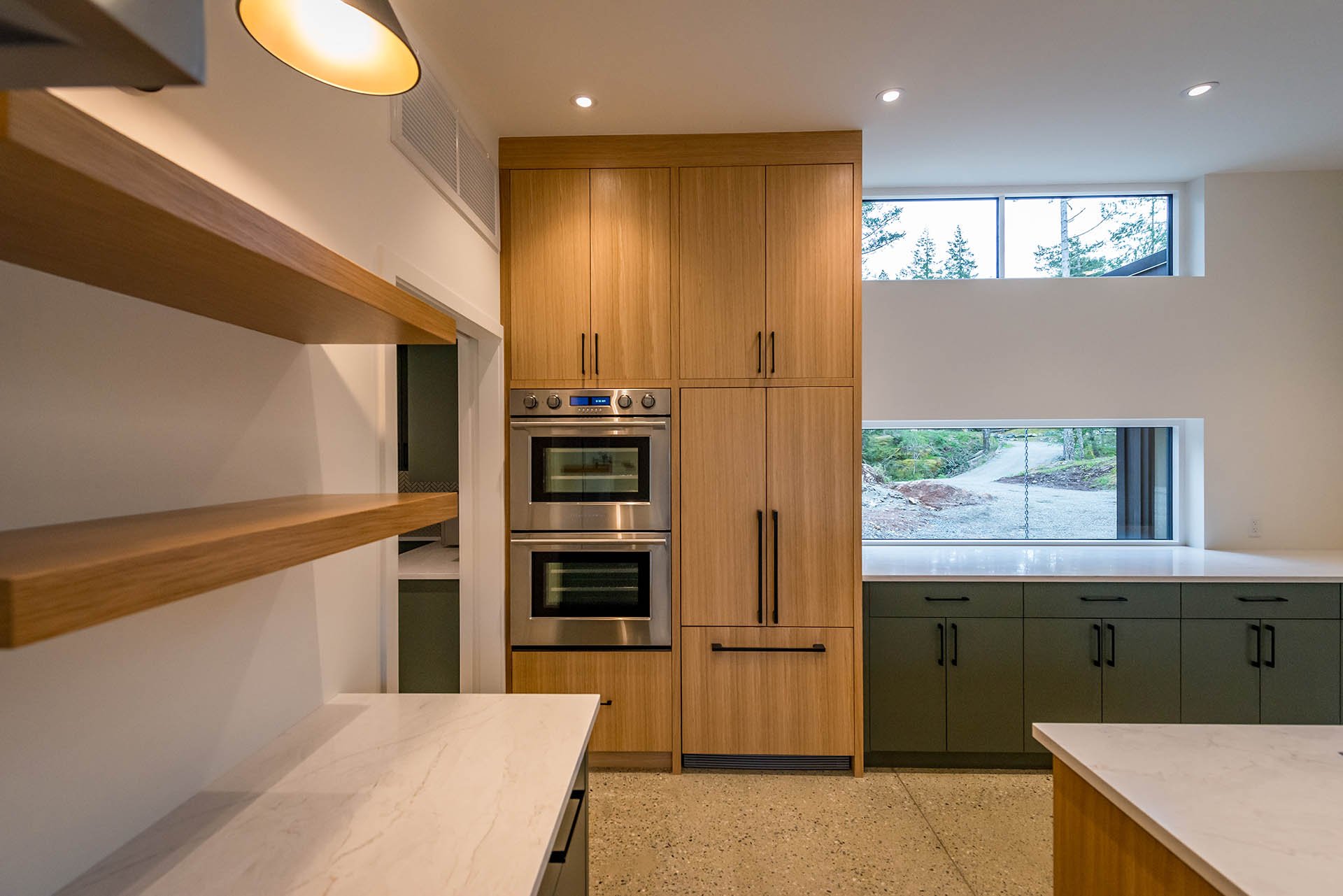 New Kitchen in Victoria Custom Home