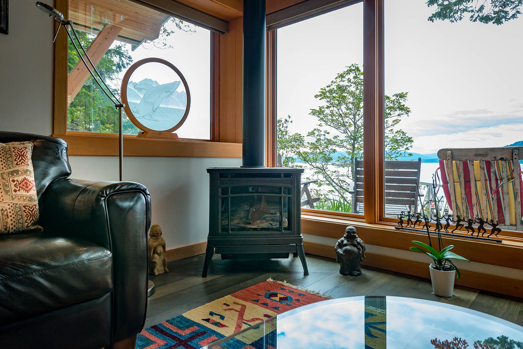 Cozy Corner in Island Custom Home