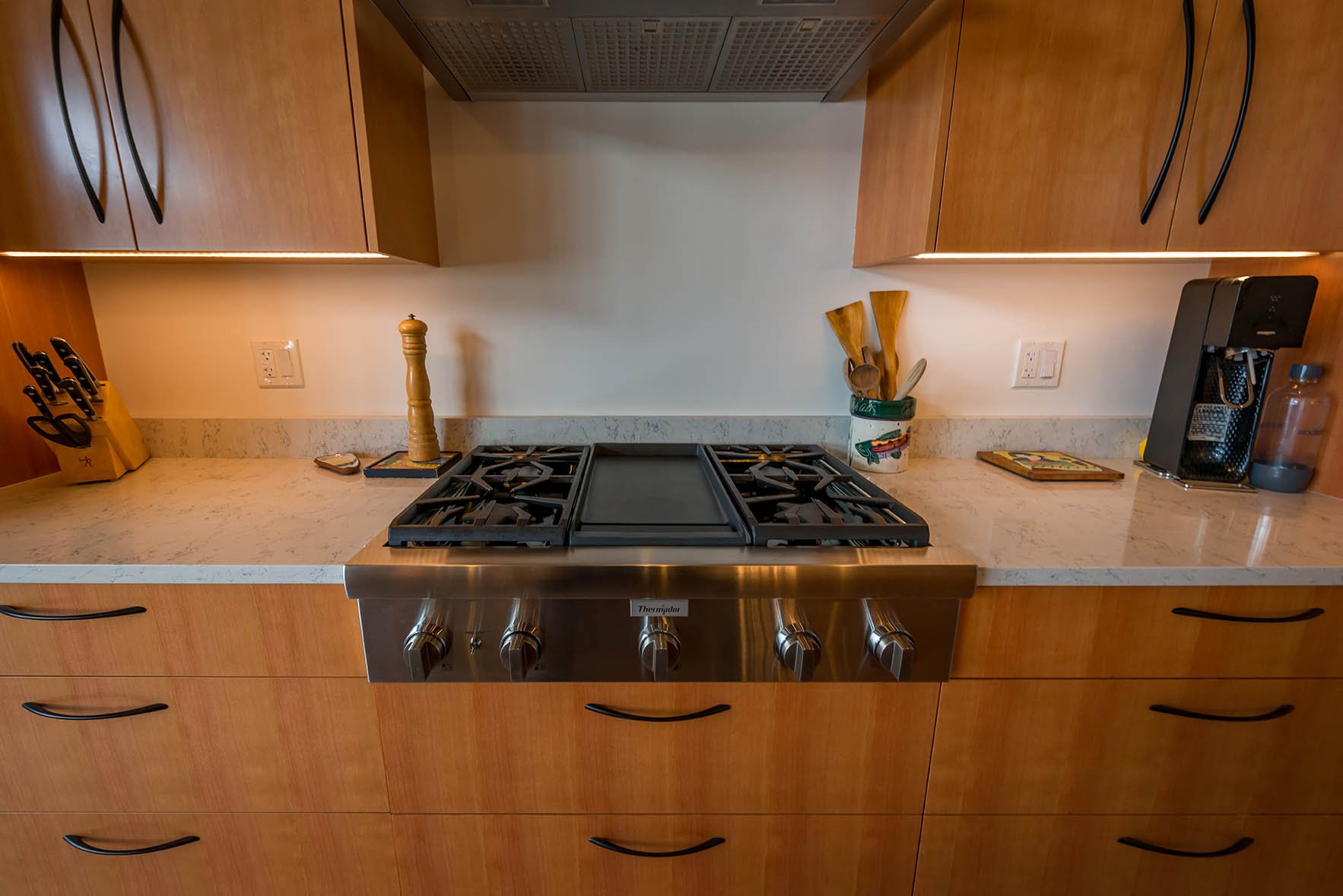 Modern Kitchen in BC Gulf Islands