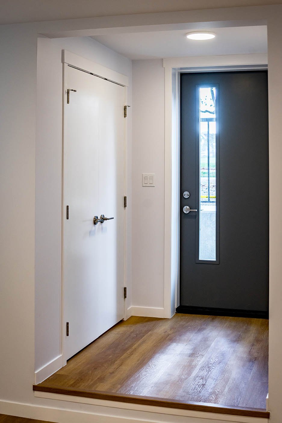 Victoria Apartment Renovation Entryway