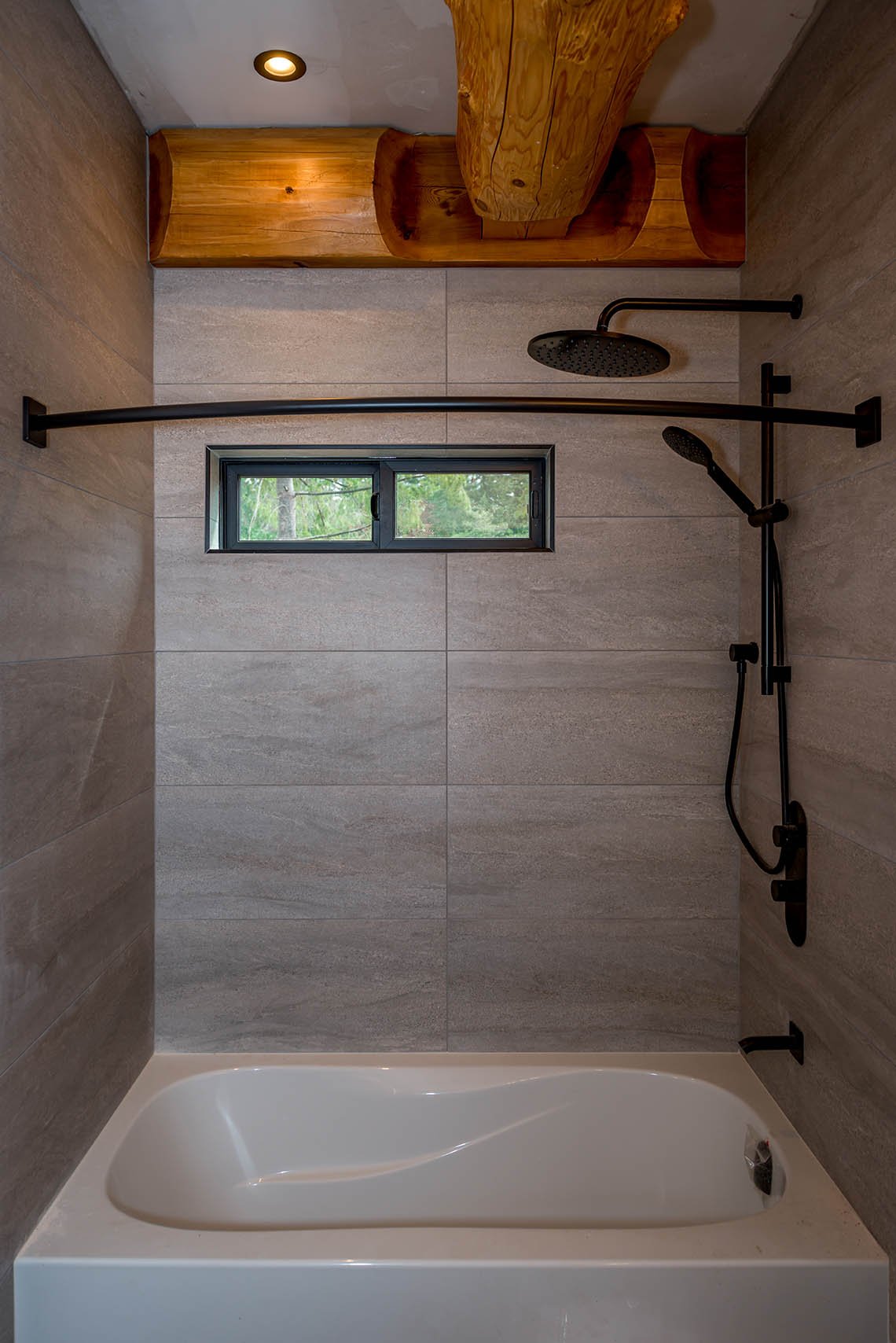 Custom Home Bathroom in the Gulf Islands
