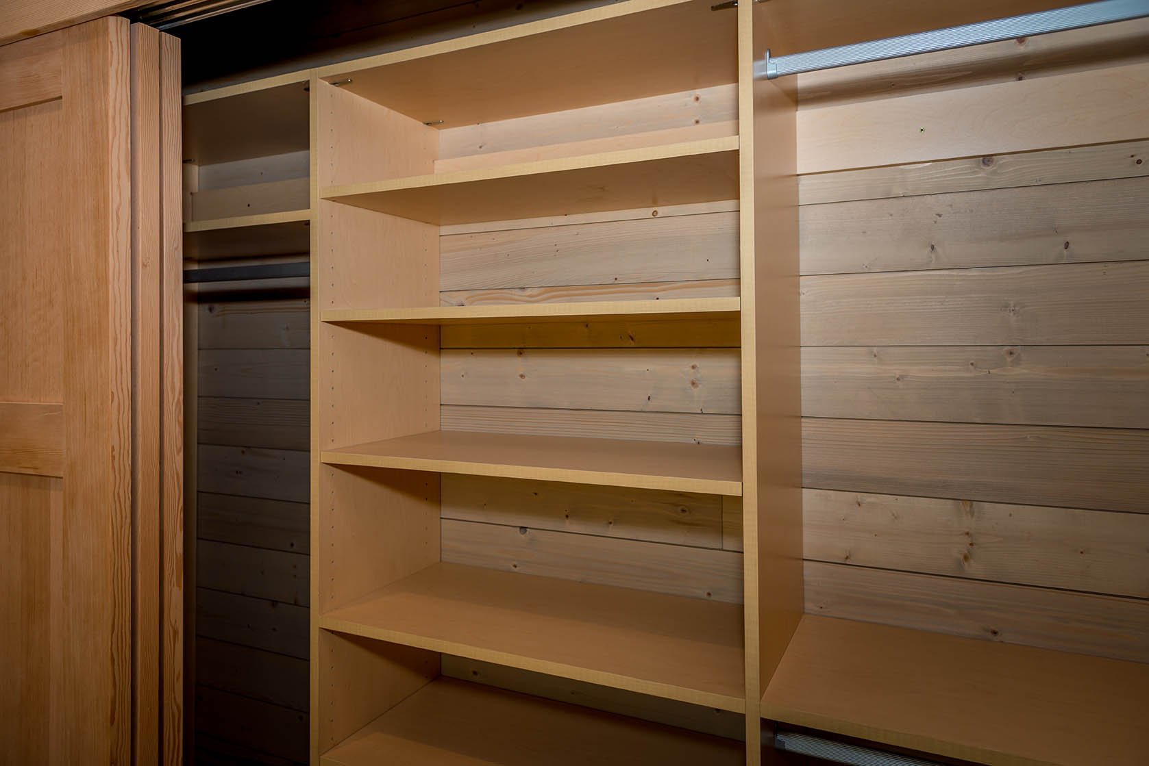 Built-In Wood Storage
