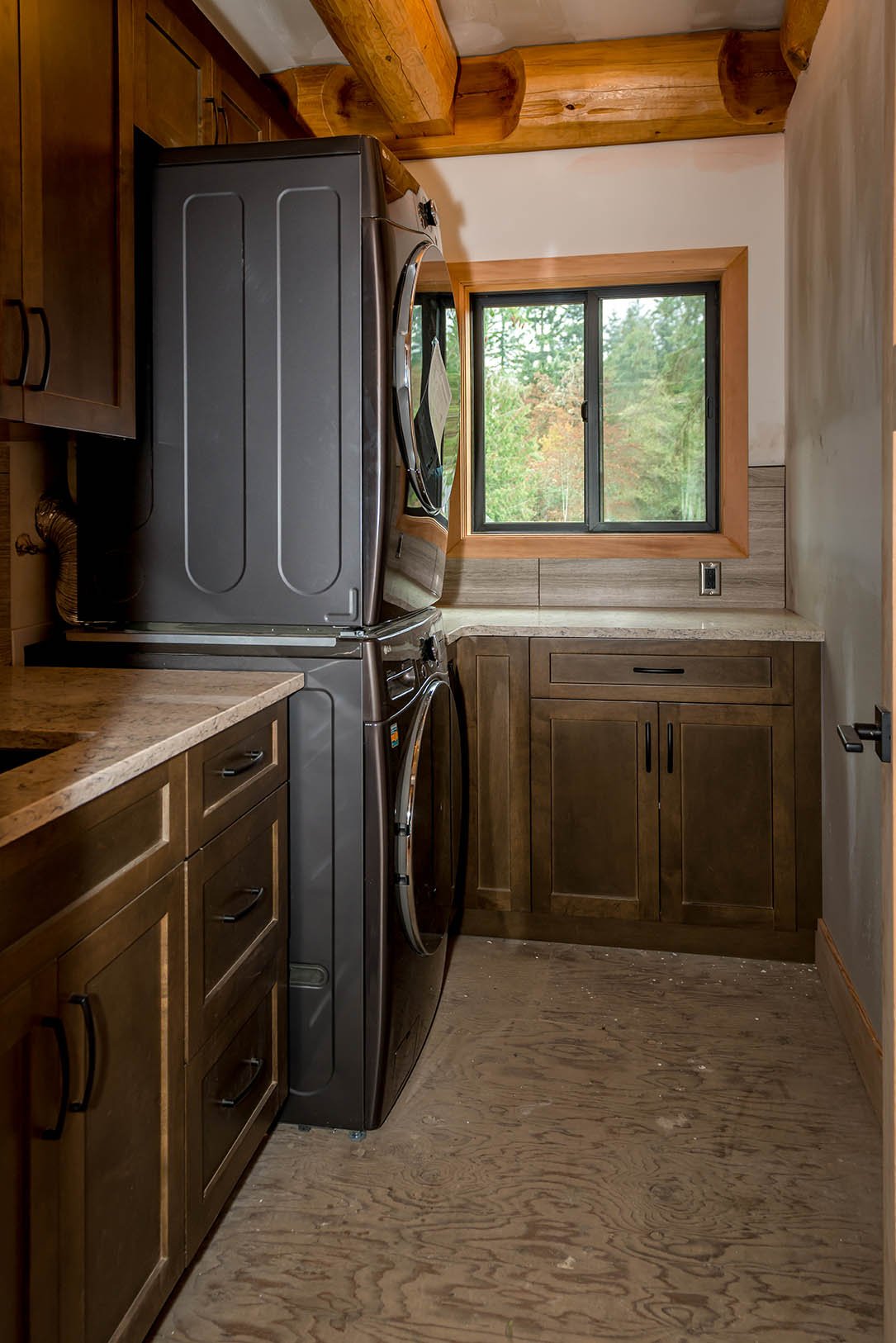 Laundry Room in Custom Home