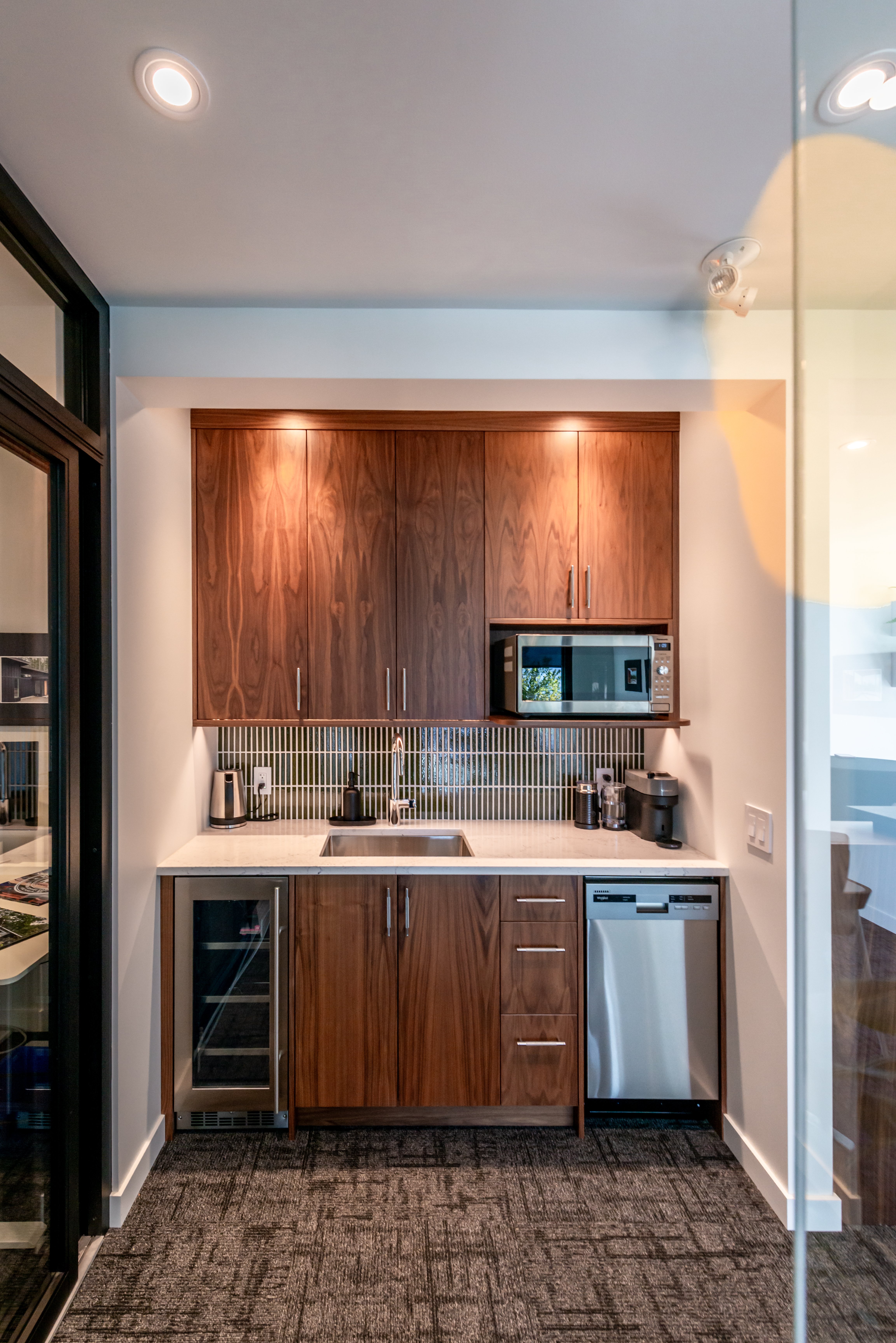 Stillwater Modern Office Kitchenette