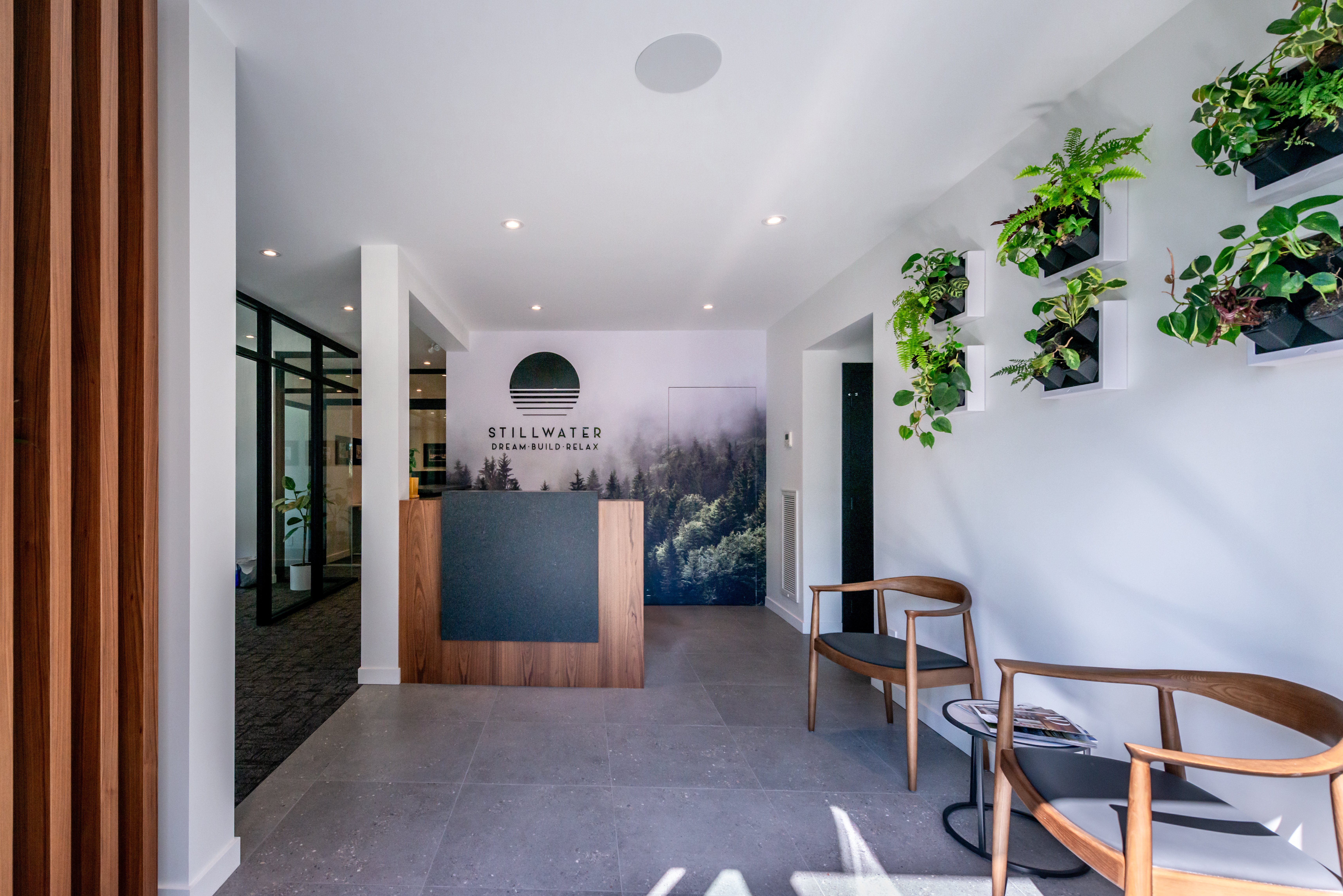 Stillwater Modern Office Reception Area