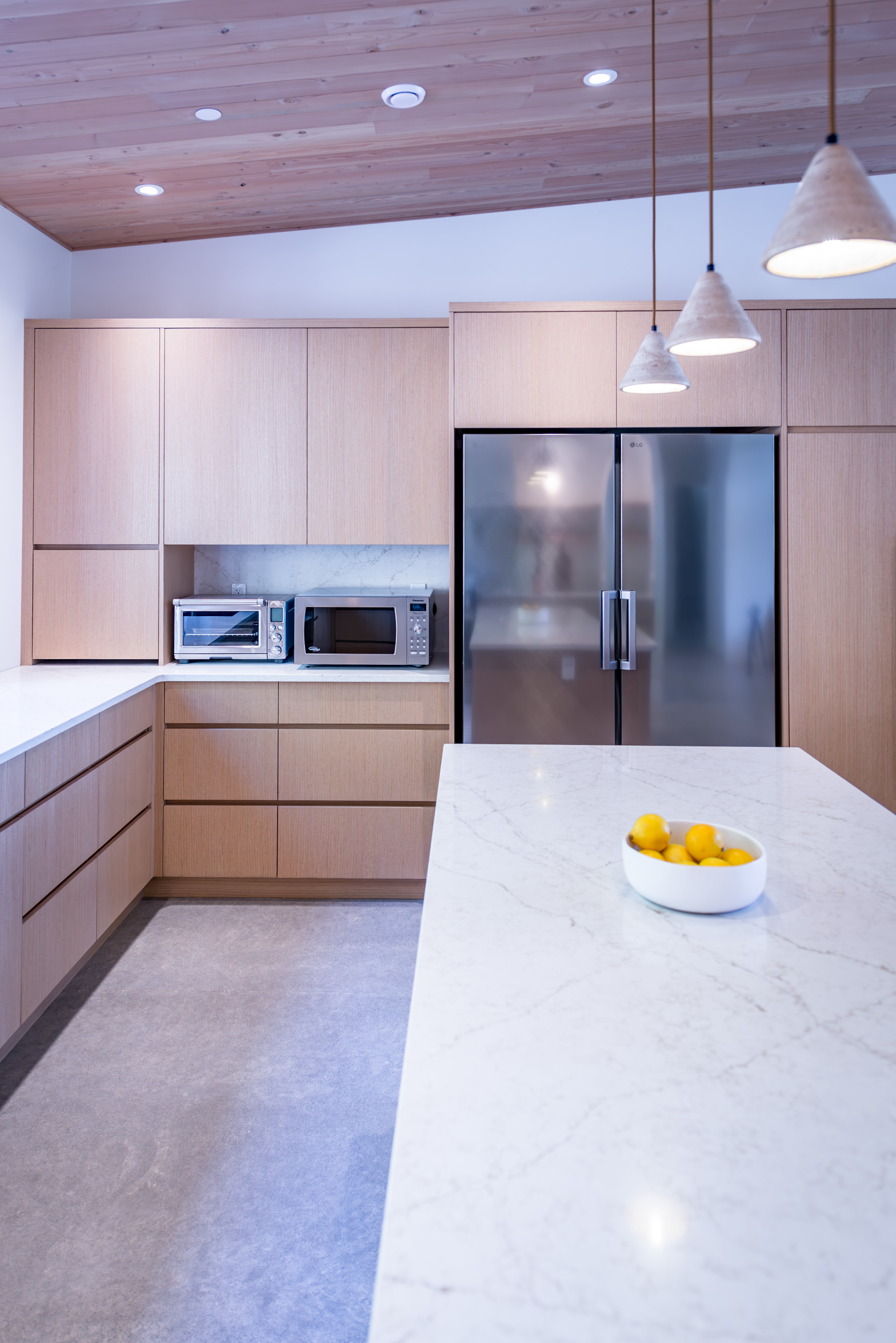 scandi style kitchen in modern victoria bc home