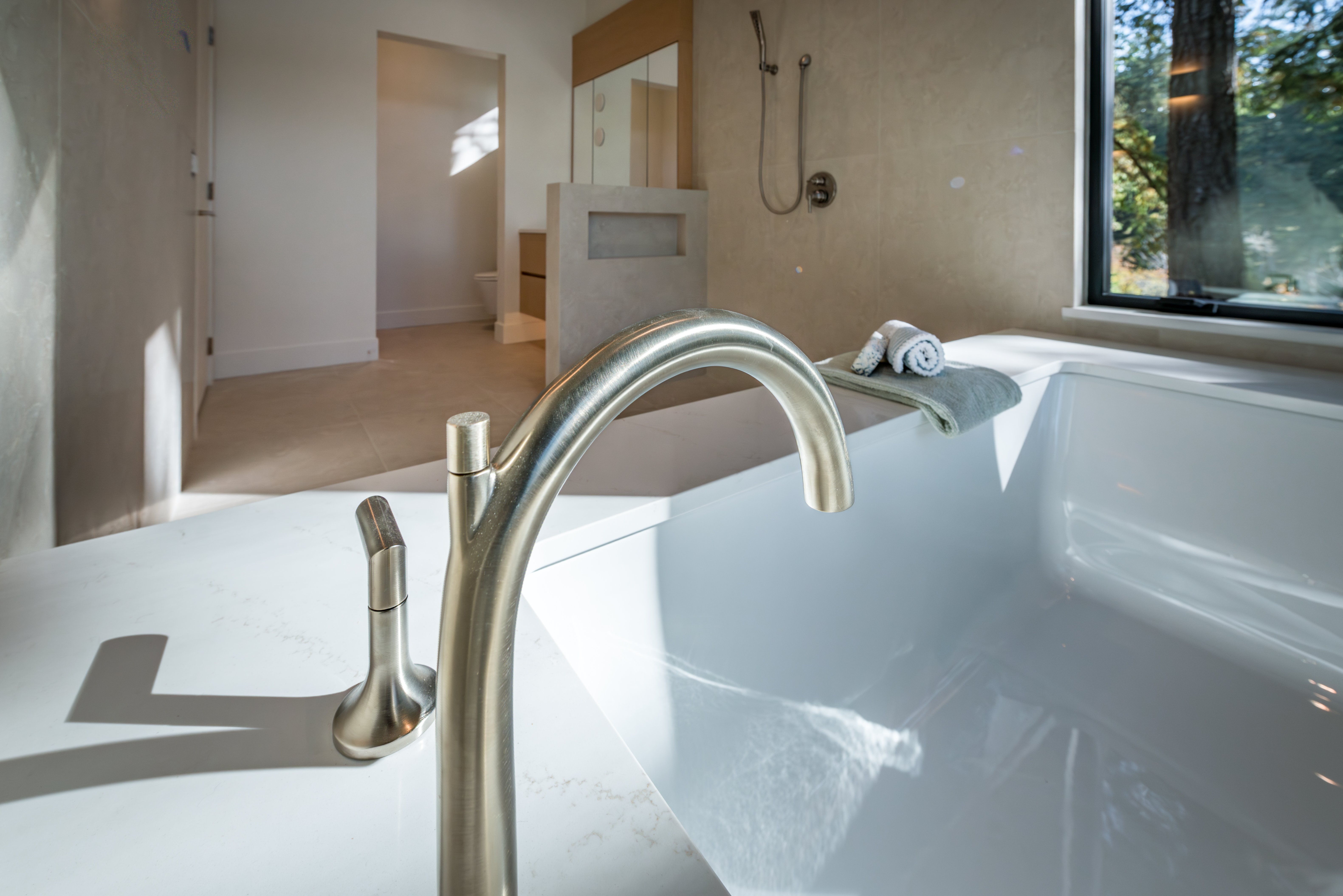 Master ensuite in custom home